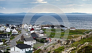 Bonavista, Newfoundland, Canada, on mid summer overcast day.