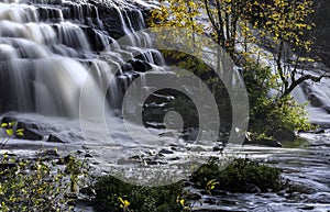 Bond falls near Paulding in Michigan Upper peninsula