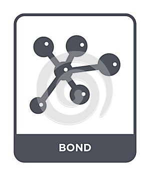 bond icon in trendy design style. bond icon isolated on white background. bond vector icon simple and modern flat symbol for web