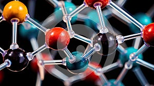 bonded carbon dioxide molecule photo