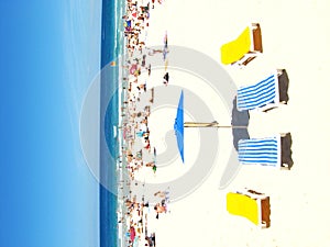 Bondi Beach chairs photo