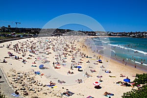 Bondi Beach Crowds