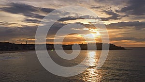 Bondi Beach morning view