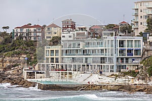 The Bondi Icebergs swimming pool at Bondi Beach, Sydney Australia