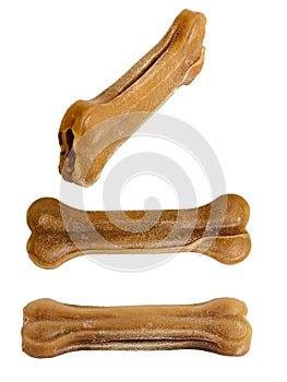 Bone for a dog made of tendons and cartilage