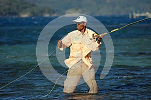 Bone Fishing in Honduras photo