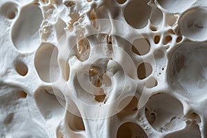 Bone structure, macro shot