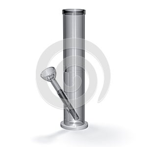 Bong isolated on white background. 3d render