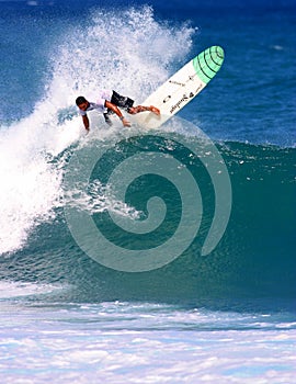 Bonga Perkins Longboard Surfing Champion