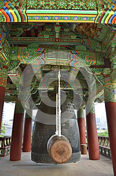 Bongeunsa Buddhist Temple in Seoul, South Korea