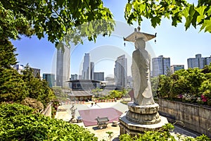 Bongeunsa temple, Seoul, Korea