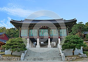 Bongeunsa Temple in Seoul, South Korea