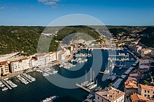 Bonifacia Harbor in Corsica