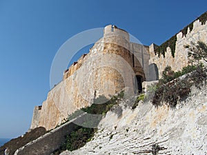 Bonifacio fortification, Corsica