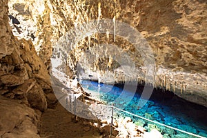 Bonito cavern of the blue lake