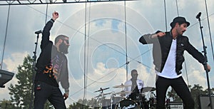 Capital Cities in concert at The Bonnaroo Music and Arts Festival