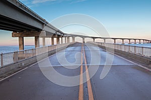 The Bonner and Basnight Bridges Outer Banks NC