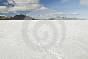 Bonneville Salt Flats, Utah photo
