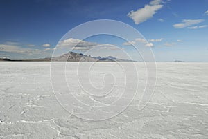 Bonneville Salt Flats, Utah photo