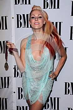 Bonnie McKee at the BMI Pop Awards, Beverly Wilshire Hotel, Beverly Hills, CA 05-15-12