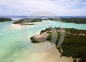 Bonriki Aerial View, Kiribati