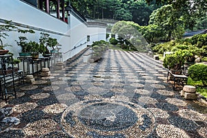 Bonsai garden Kowloon Walled City Park Hong Kong