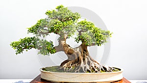 Bonsai potted landscape miniascape  dishgarden sprout