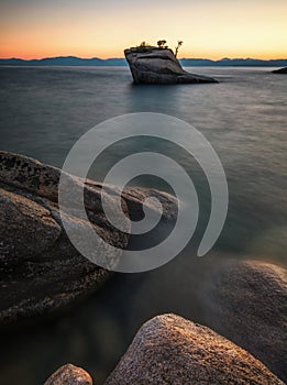 Bonsai Rock, Lake Tahoe