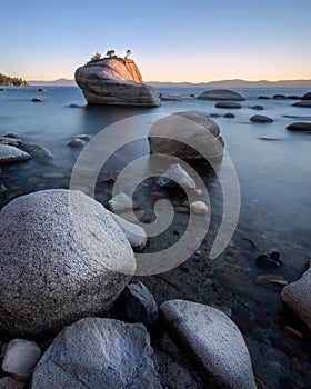 Bonsai Rock at Lake Tahoe