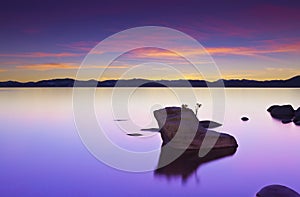 Bonsai Rock Sunset