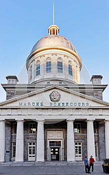 Bonsecours market Marche Bonsecours in old Montreal, Quebec, Canada