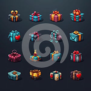 bonus gift box game ai generated