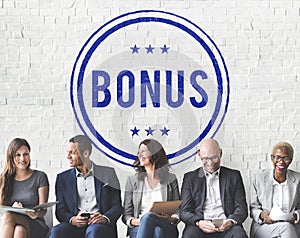 Bonus Prize Profit Incentive Additional Compensation Concept