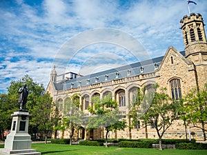 The Bonython Hall is the `great hall` of the University of Adelaide, located on the university grounds.