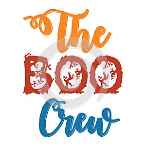 The boo circul typography t-shirt design, tee print, t-shirt design