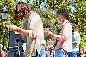 Boogarins (Brazilian rock band) in concert