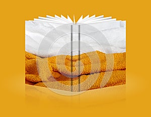 Book of background sponge