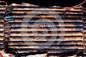 Book binding retro texture