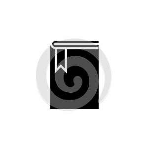 Book With Bookmark Icon Vector