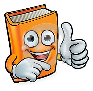 Book Cartoon Education Mascot