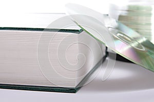 Book and CD close-up