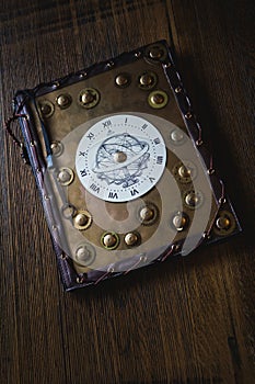 Book with clock