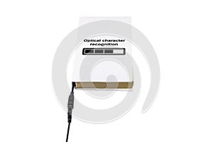 Book connected to USB and OCR