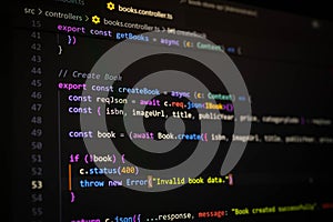 Book controller typescript programming controllers in mvc pattern