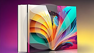 Book Cover AI Art Generator, Graphic Design photo