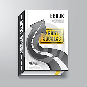 Book Cover Design Template Business Concept .