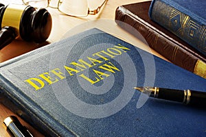 Book about Defamation Law.