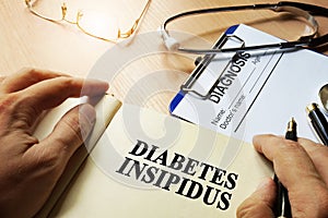 Book about Diabetes insipidus.