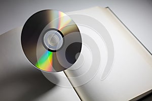 Book and DVD disk