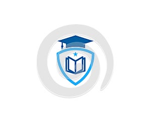 Book Education Icon Logo Design ELement